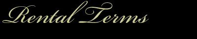 Rental Terms
